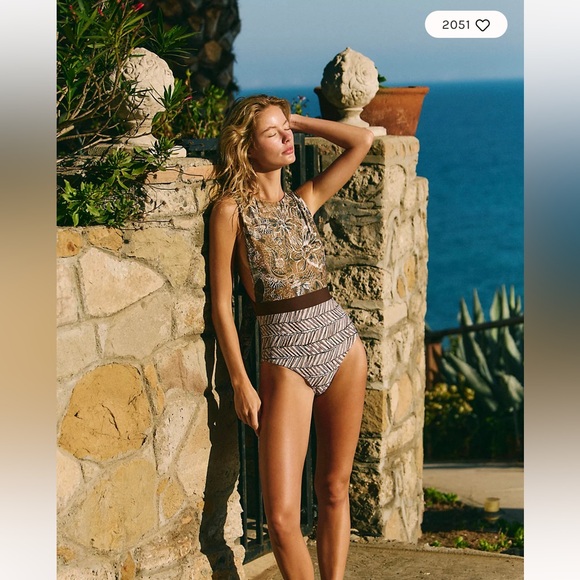 Free People Orchid One Piece Swimsuit - Picture 3 of 11